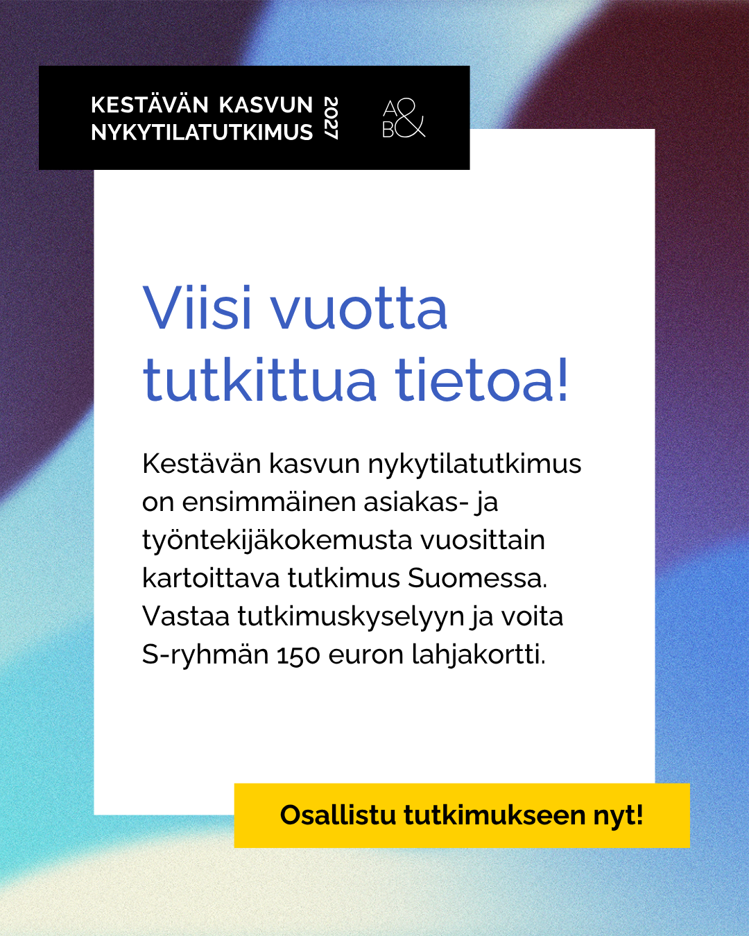 Viisi vuotta tutkittua tietoa-pysty