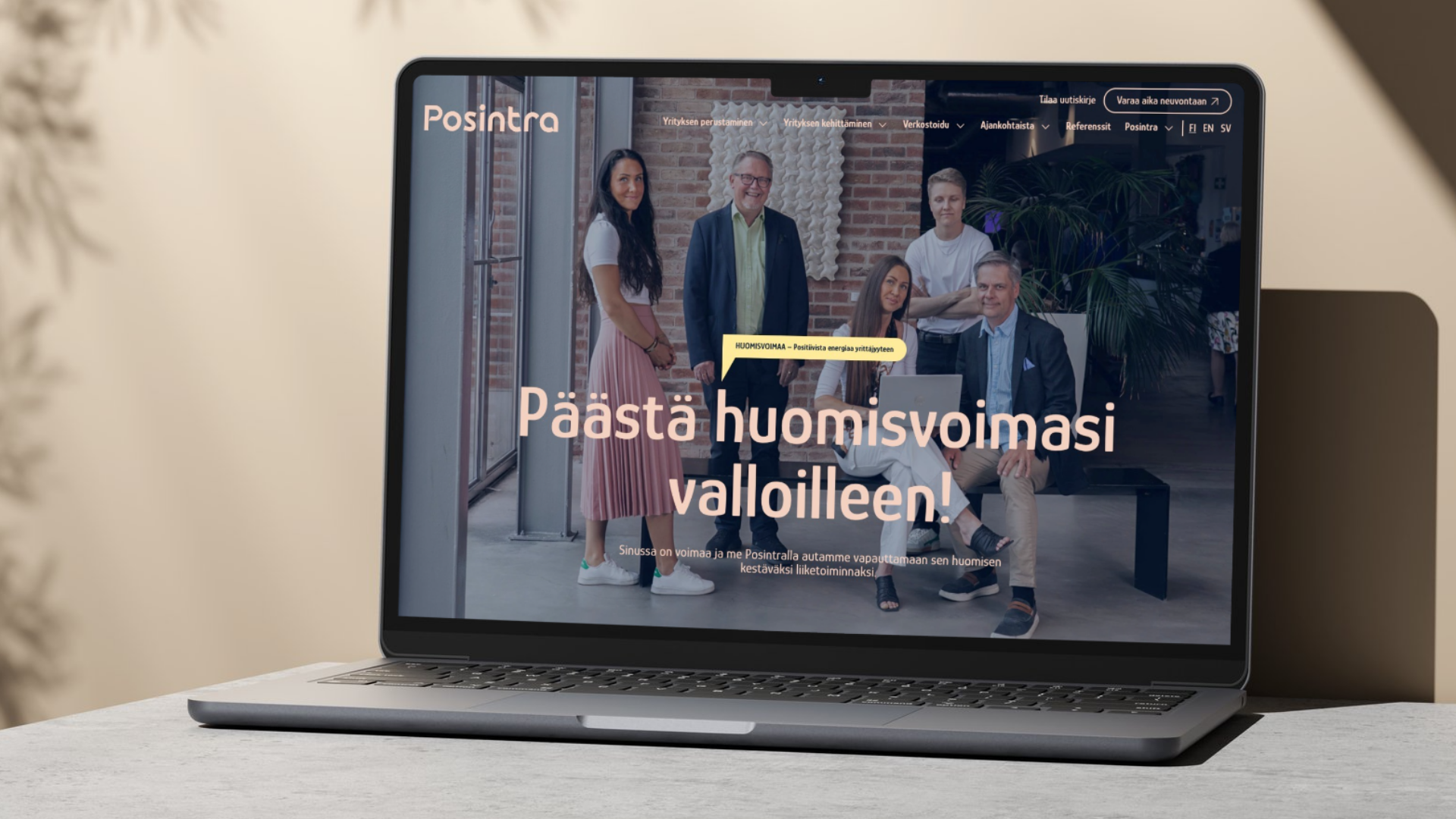 Posintra-verkkosivut Posintra-verkkosivut